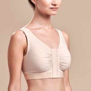 Marena Recovery Post Surgery Compression Recovery Bra Beige Size 42/44